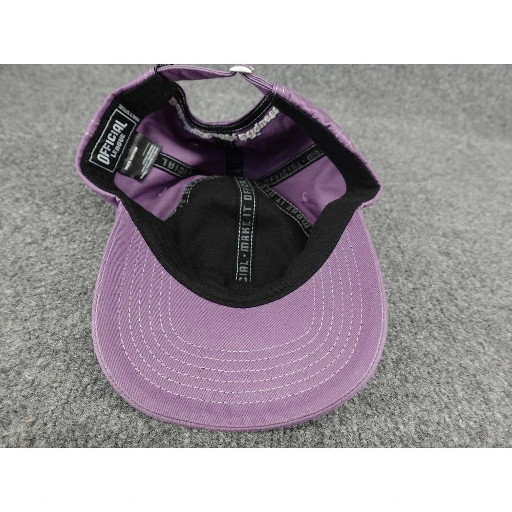 Official League Court Caddy Hat Unisex OSFM Purple Tennis Club London Cap